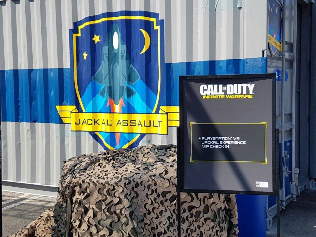Die CoDInfobase ist vor Ort und wird sich einen ersten Eindruck verschaffen vom Call of Duty: Infinite Warfare VR-Level "Jackal Assault"!