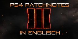 CoD:BO3 - Call of Duty: Black Op 3 Patchnotes Version 1.09 in Englisch