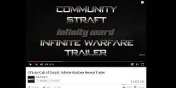 CoD:IW - Community straft Call of Duty: Infinite Warfare Trailer