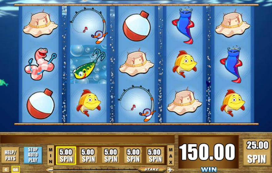 Bildschirmfoto des Spielautomaten Reel 'Em In